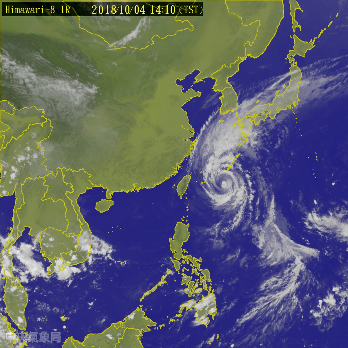 Heavy Rain And Wind Warnings Issued As Typhoon Kong-Rey Passes By ...