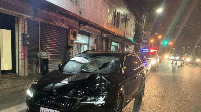car involved in fatal accident in Hualien County